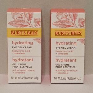 Burt's Bees Hydrating Eye Gel Cream with Hyaluronic Acid + Squalane - 2 Units